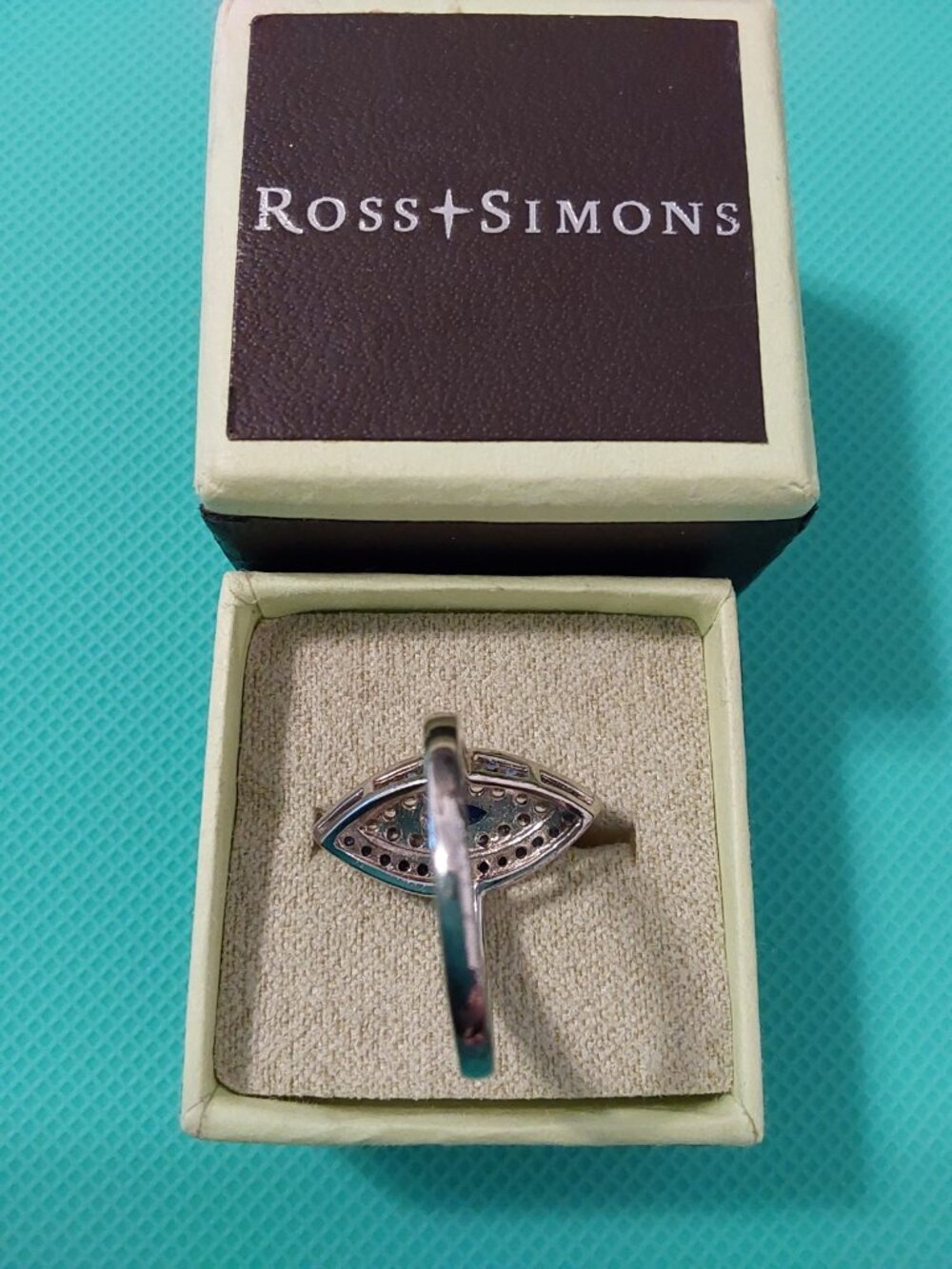 EVIL EYE RING ROSS SIMONS JEWELRY 2015 GORGEOUS - Picture 4 of 15